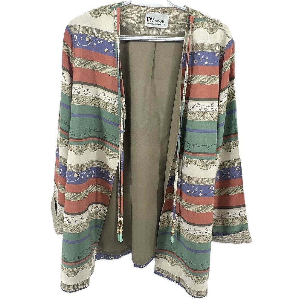 P.V. SPORT Jacket Boho Chic Layering Jacket Exceptional Quality & Craftsmanship